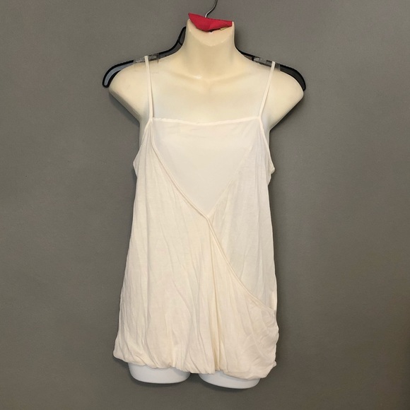 Banana Republic Small Sleeveless Top Ivory NWT - Picture 1 of 6